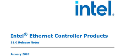 Intel Ethernet Connections Driver 31.0