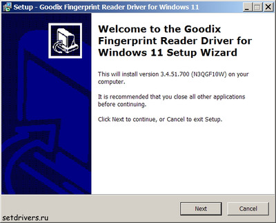 Goodix MOC Fingerprint Driver 3.4.51.700