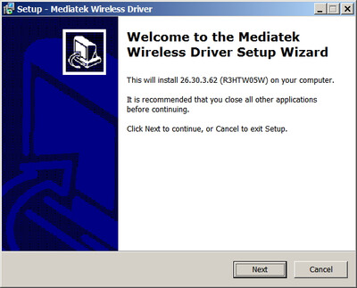 MediaTek Wi-Fi 7 MT7927 Wireless LAN Card Driver 26.30.3.62