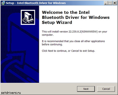 Intel Wireless Bluetooth Adapter Driver 22.230.0.2