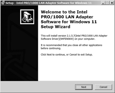 Intel Ethernet Controller I225-LM Driver 2.1.5.7