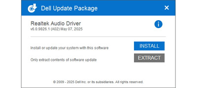 Realtek Universal Audio Driver UAD version 6.0.9826.1
