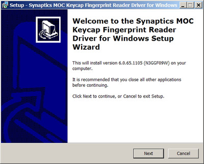 Synaptics UWP WBDI FingerPrint Driver 6.0.65.1105