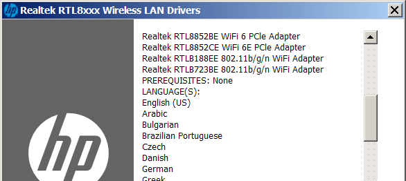 Mediatek wireless lan