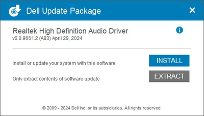 Realtek Universal Audio Driver UAD version 6.0.9661.2