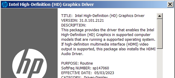 Intel uhd graphics 630 drivers