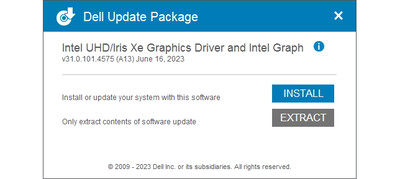 Intel UHD Graphics 710 - 770 Drivers 31.0.101.4575
